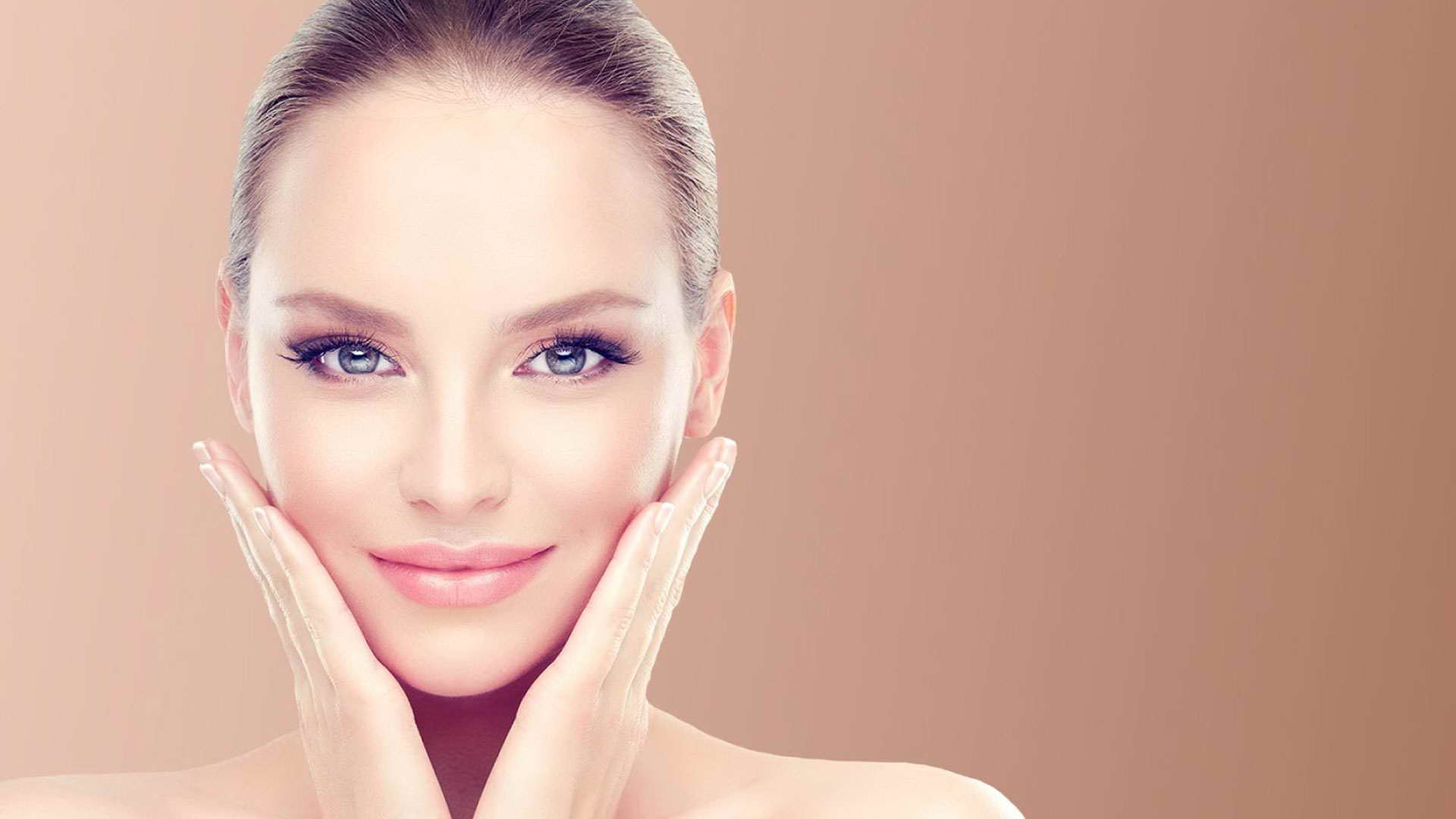 Shiny skin. Омоложение лица на темном фоне. Mesotherapy. Биоревитализация скин Шайн.